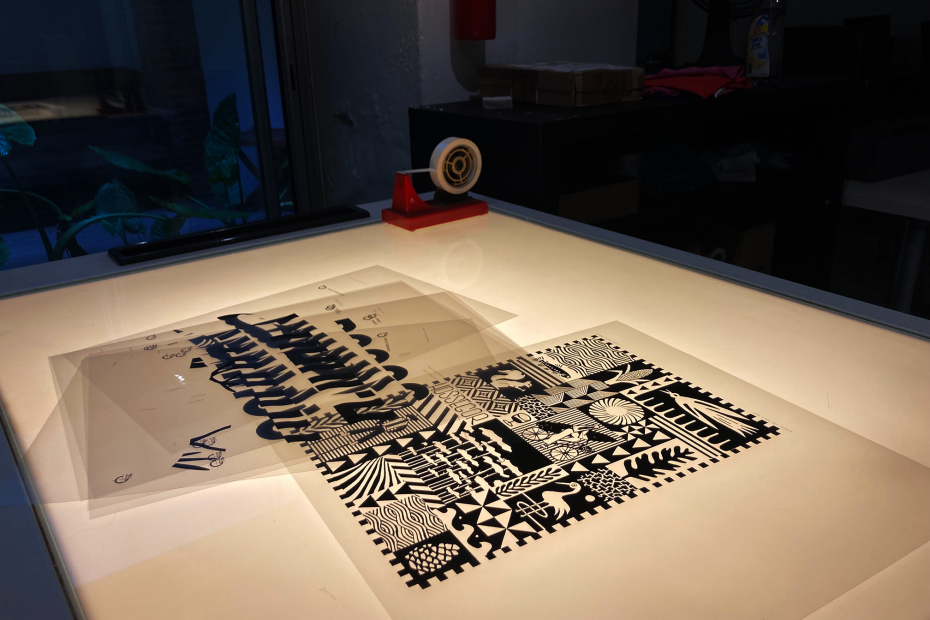 Film argentique typon sérigraphie TEC-Agrandissime